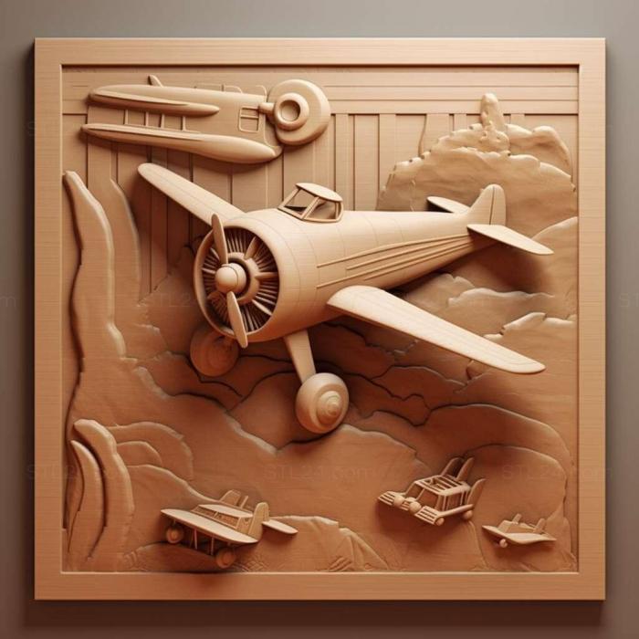 Игры (Самолеты Диснея 4, GAMES_1212) 3D модель для ЧПУ станка